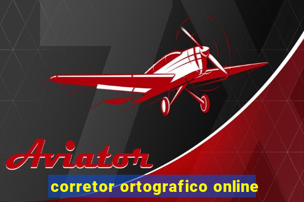 corretor ortografico online