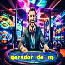 gerador de rg frente e verso