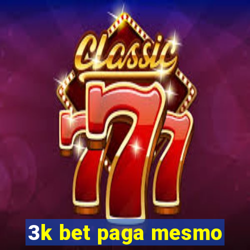 3k bet paga mesmo