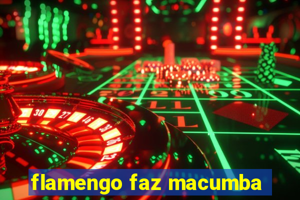 flamengo faz macumba