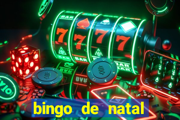 bingo de natal para imprimir gratis