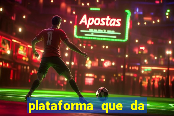 plataforma que da 30 reais para jogar