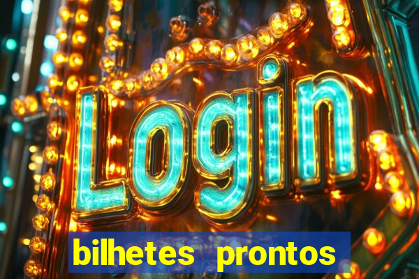 bilhetes prontos apostas esportivas