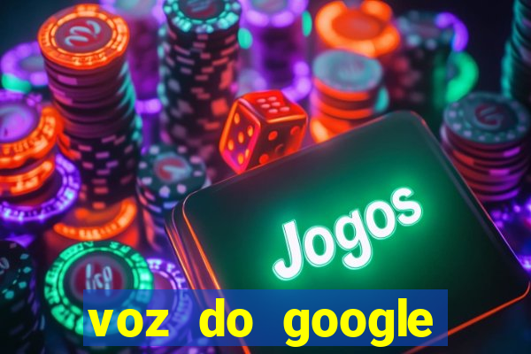 voz do google tradutor homem