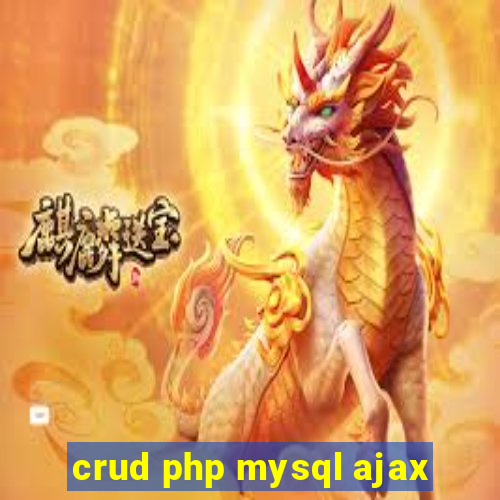 crud php mysql ajax