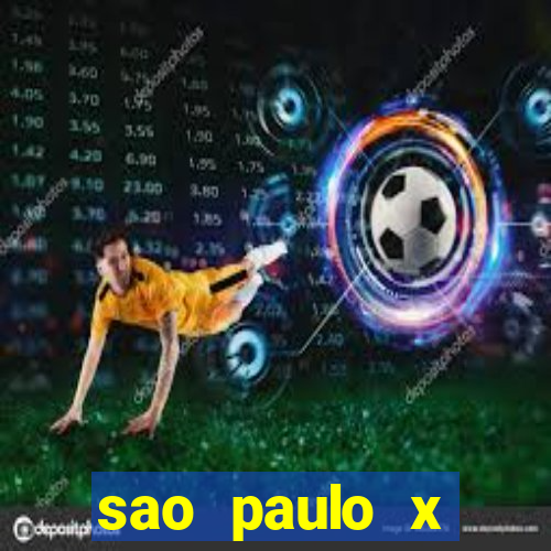 sao paulo x botafogo palpite