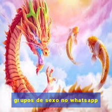 grupos de sexo no whatsapp