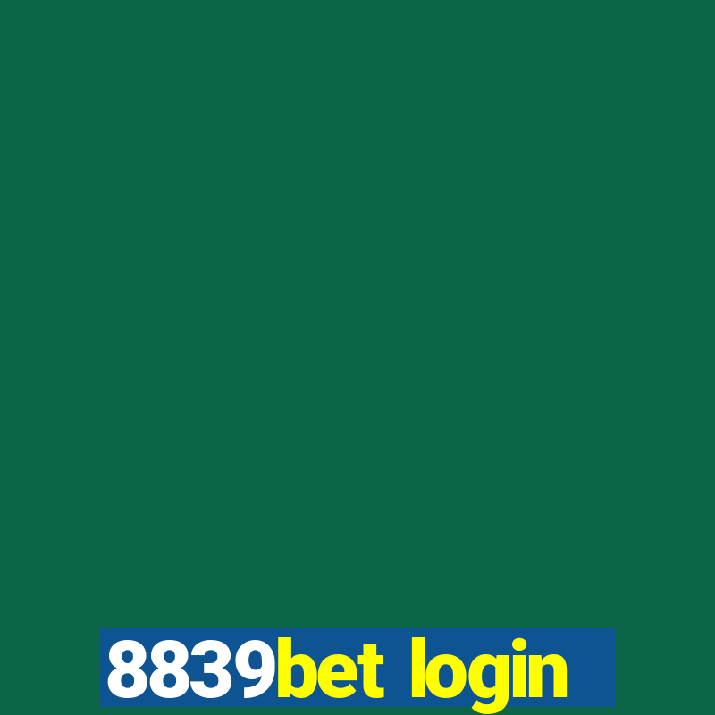 8839bet login