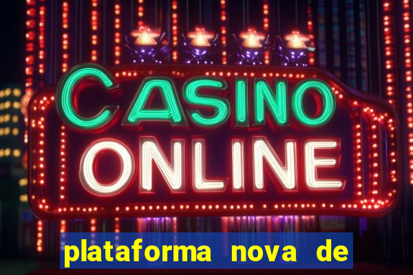 plataforma nova de 3 reais