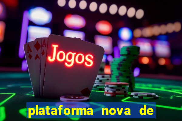 plataforma nova de 3 reais