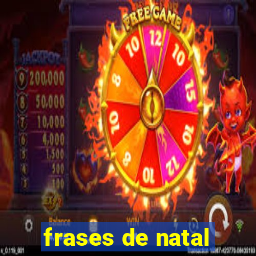 frases de natal