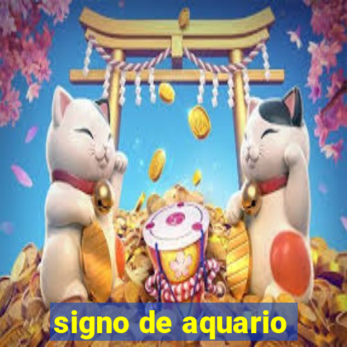 signo de aquario