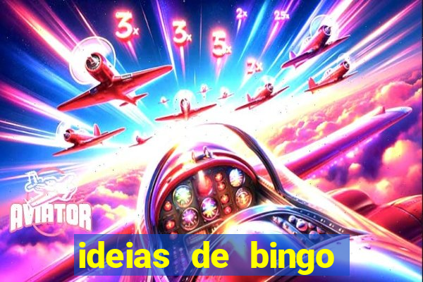 ideias de bingo para o natal