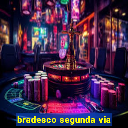 bradesco segunda via