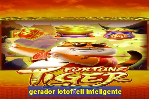 gerador lotof谩cil inteligente