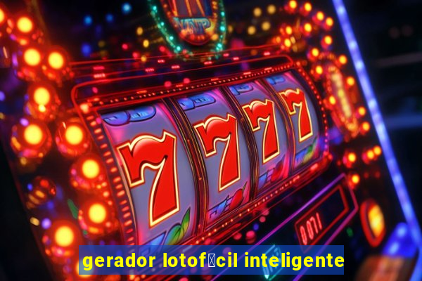 gerador lotof谩cil inteligente