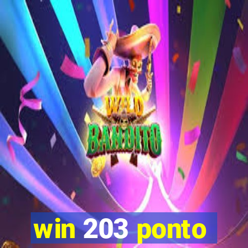 win 203 ponto