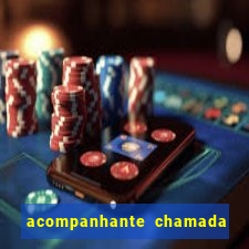 acompanhante chamada de video