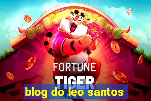 blog do leo santos