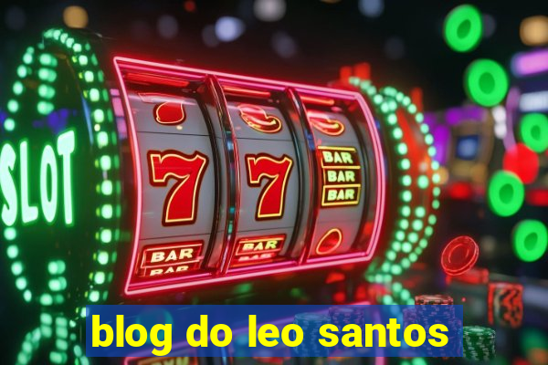 blog do leo santos