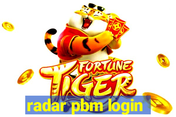 radar pbm login