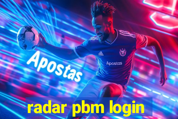 radar pbm login