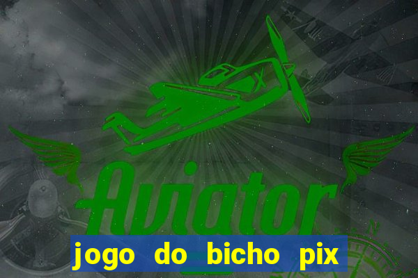 jogo do bicho pix da sorte