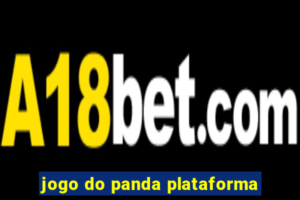 jogo do panda plataforma