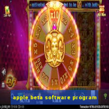 apple beta software program