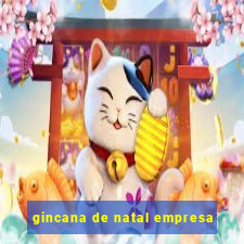 gincana de natal empresa