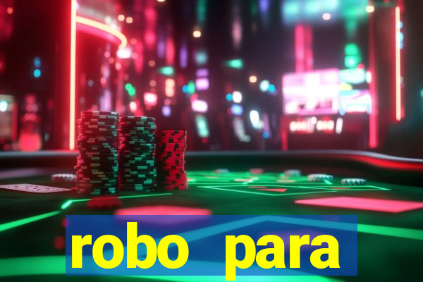 robo para plataforma de jogos