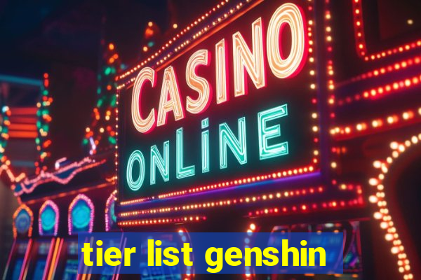 tier list genshin