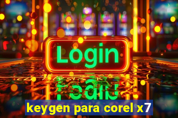 keygen para corel x7