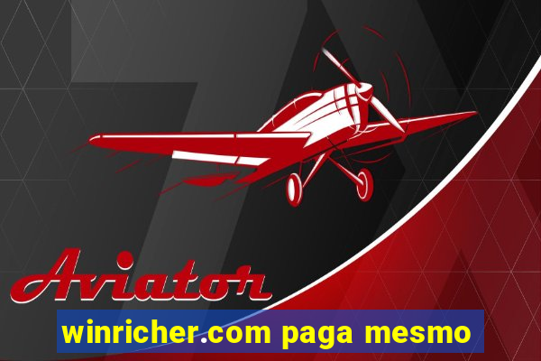 winricher.com paga mesmo