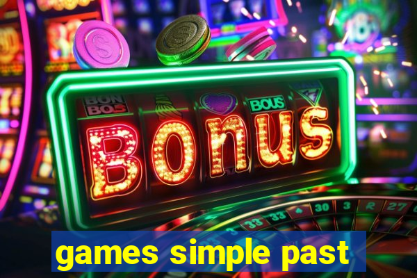 games simple past