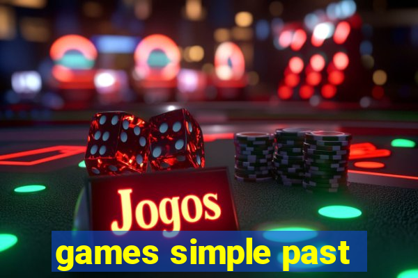 games simple past