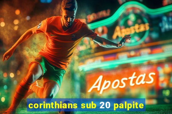 corinthians sub 20 palpite