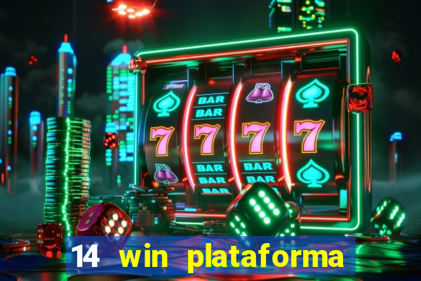 14 win plataforma de jogos