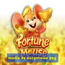 media de escanteios psg