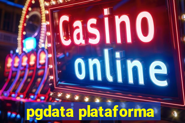 pgdata plataforma