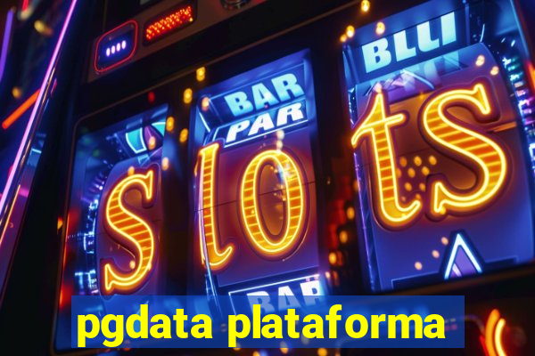 pgdata plataforma