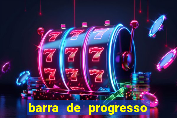 barra de progresso 99 blaze o que significa