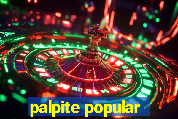 palpite popular