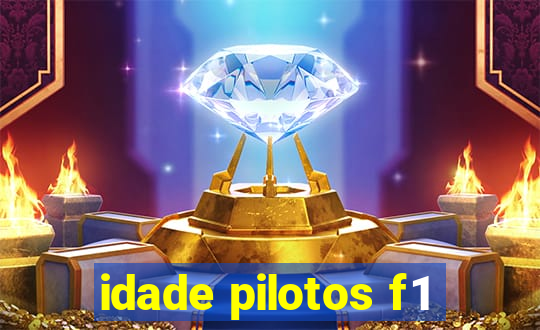 idade pilotos f1