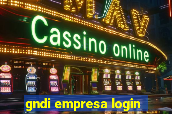 gndi empresa login