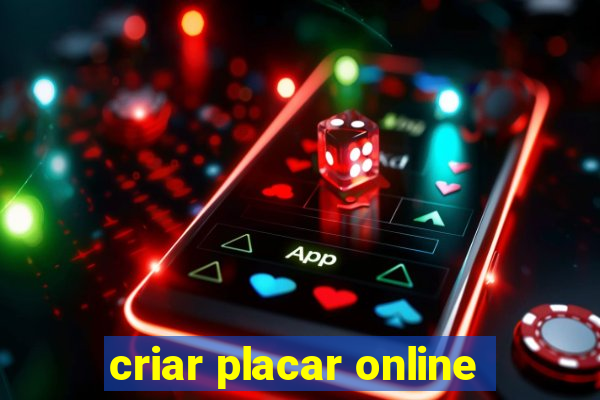 criar placar online