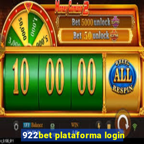 922bet plataforma login