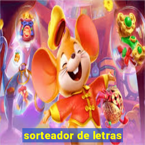 sorteador de letras