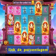 link de porcentagem dos slots pg