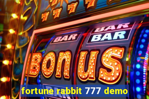 fortune rabbit 777 demo